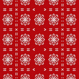 Festive Snowflake Holiday Accent Throw Print(Red)