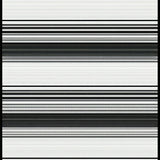 Stylish Black and White Geometric Striped Area(Gray)