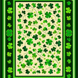 Elegant Celtic Knot Motif(Green)