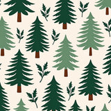 Magical Fir Woodland Celebration(Beige)
