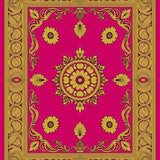 Rococo Filigree Featuring Baroque Inspired Blossoms (Pink) - ODIKA