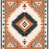 Machine Cotton for Modern Spa Decor(Orange)