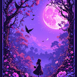 Colorful Whimsy in Fantasy Imagery(Purple)