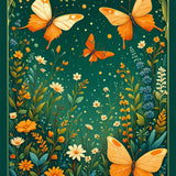 Whimsical Garden Delight(Green)