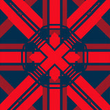 Festive Lumberjack Cabin Tapestry(Red)