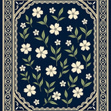 Vintage Botanical Blossom (Blue) - ODIKA