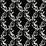 Crest Interlocking Leaves with Delicate Branch Filigree (Black) - ODIKA