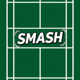 Badminton Court Smash Design(Green)