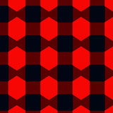 Countryside Gingham Checked Artisan Handwoven Elegant(Red)