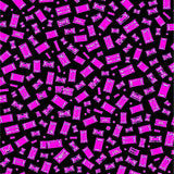 Celestial Mosaic with Radiant Fragmented Shapes(Black) - ODIKA