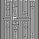 Timeless Striped Lattice Entrance With Elegant (Black)