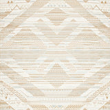 Artisan Weave Beige Textured Diamond Motif for Entryway(Beige)