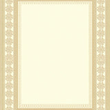 Beige Border Simple Design(Beige)