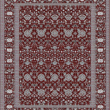 Abstract Floral Runner for(Red)
