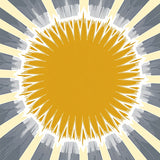 Vibrant Sunburst Modern Contemporary Accent (Gold)