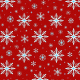 Festive Starlit Snowflake Interlocking Celebration(Red)
