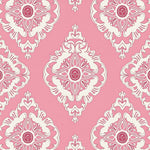 Faded Lattice with Rustic Distressed Accents (Pink) - ODIKA