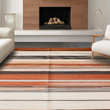 Ultra Soft Area Rug, Non Slip, Stain Resistant, Washable Area Rugs for Living Room, Bedroom, Stylish Reversible Color Splash(Brown)