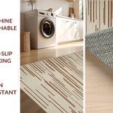 Ultra Soft Area Rug, Non Slip, Stain Resistant, Washable Area Rugs for Living Room, Bedroom, Cozy Handcrafted Jute Appeal(Beige)