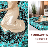 Whimsical Tiled Vintage Look(Blue)