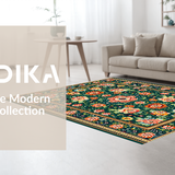 Elegant Earthy Tones Floral Design(Green)