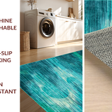 Dynamic Blue Green Abstract(Blue)