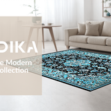 Chic Vintage Geometric Print Design(Black)