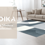 Contemporary Gray Floral Motif(Gray)