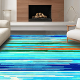 Chic Playful Striped Design(Blue)