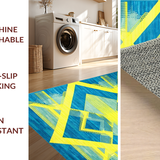 Elegant Modern Symmetrical Design(Blue)