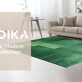 Contemporary Textured Round Shape(Green)