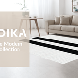 Chic Black and White Striped Elegance(Black)