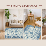 Chic Earthy Tones Blossom Style(Blue)