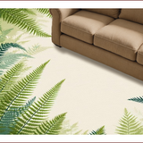Ultra Soft Area Rug, Non Slip, Stain Resistant, Washable Area Rugs for Living Room, Bedroom, Elegant Floral Earth Tones(Ivory)