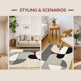 Luxe Abstracted Linear Harmony(Beige)