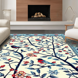 Whimsical Summer Bird Silhouettes(Ivory)