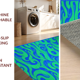 Lively Multi Hued Fluid Aesthetic(Blue)