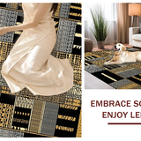 Cozy Earthy Tones Texture(Black)