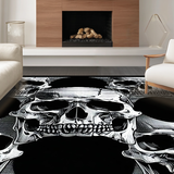 Dramatic Skull Art Arrangement(Black)