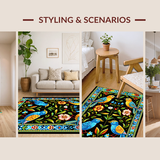 Lively Decorative Nature Inspired(Black)