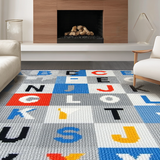 Fun Abstract Alphabetic Art Design(Gray)