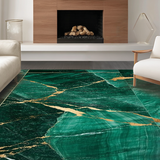 Chic Emerald Swirl Design(Green)