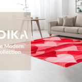 Luxurious Plush Heart Decoration(Red)