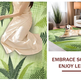 Elegant Shaggy Round Aesthetic(Green)