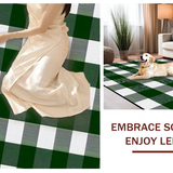 Bright Festive Plaid Design(Green)