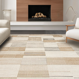 Artful Rustic Ogee Shape Design(Beige)