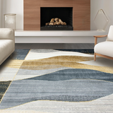 Chic Minimalist Grey Gold Design(Gray)