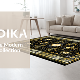 Elegant Minimalist Tiled Arrangement(Black)