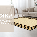 Sleek Minimalist Tiled Geometric Look(Beige)