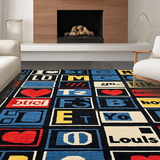 Chic Humorous Monochrome Design(Blue)